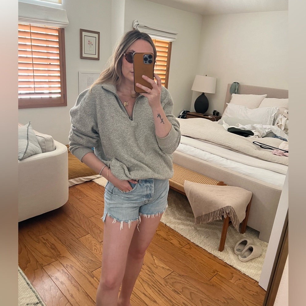 Vince Half Zip Sweater